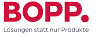 Werbeteppich Logomatten Bopp Solutions Logo